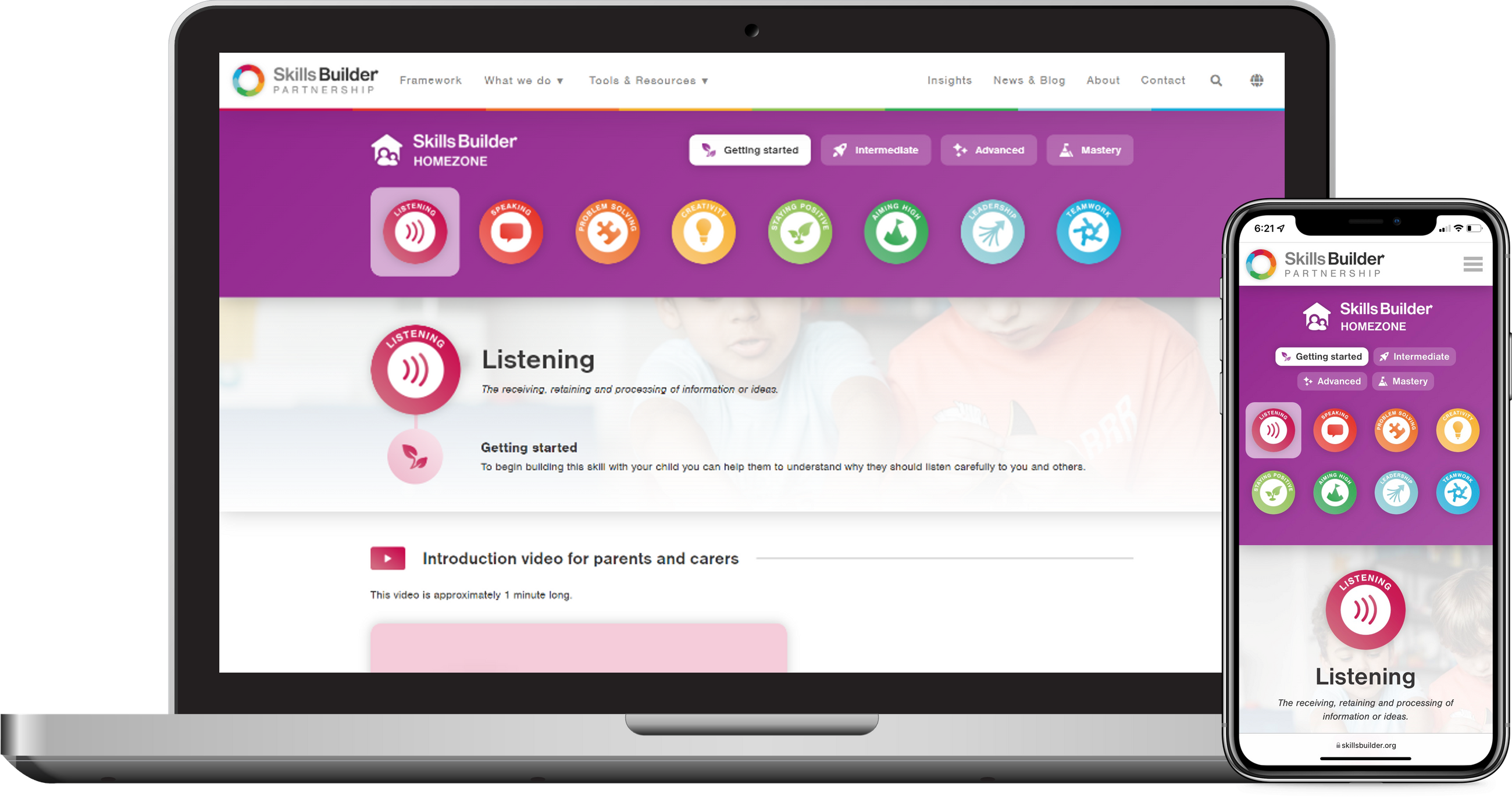 Skills Builder Homezone